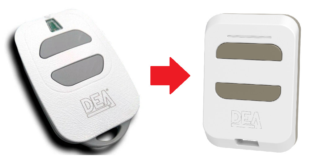 Dea GTI2M Remote Control, Replaces MIO TR2, TD2 TREBI, Genie With Clone Function