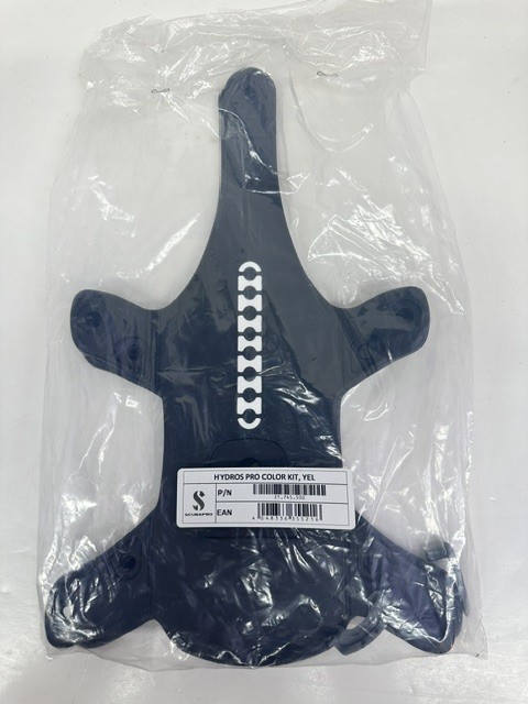 SCUBAPRO Hydros Pro Color Kit Black Open Bag