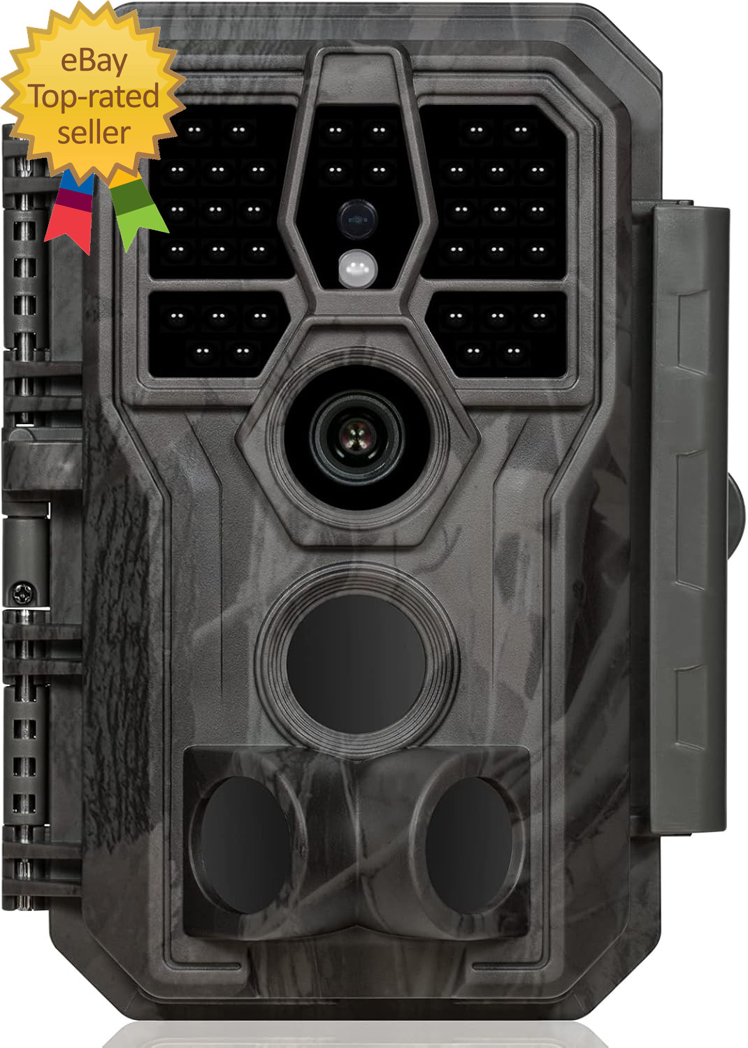 E5S Trail Camera 64MP 1296P HD Game Cameras with 100Ft Night Vision
