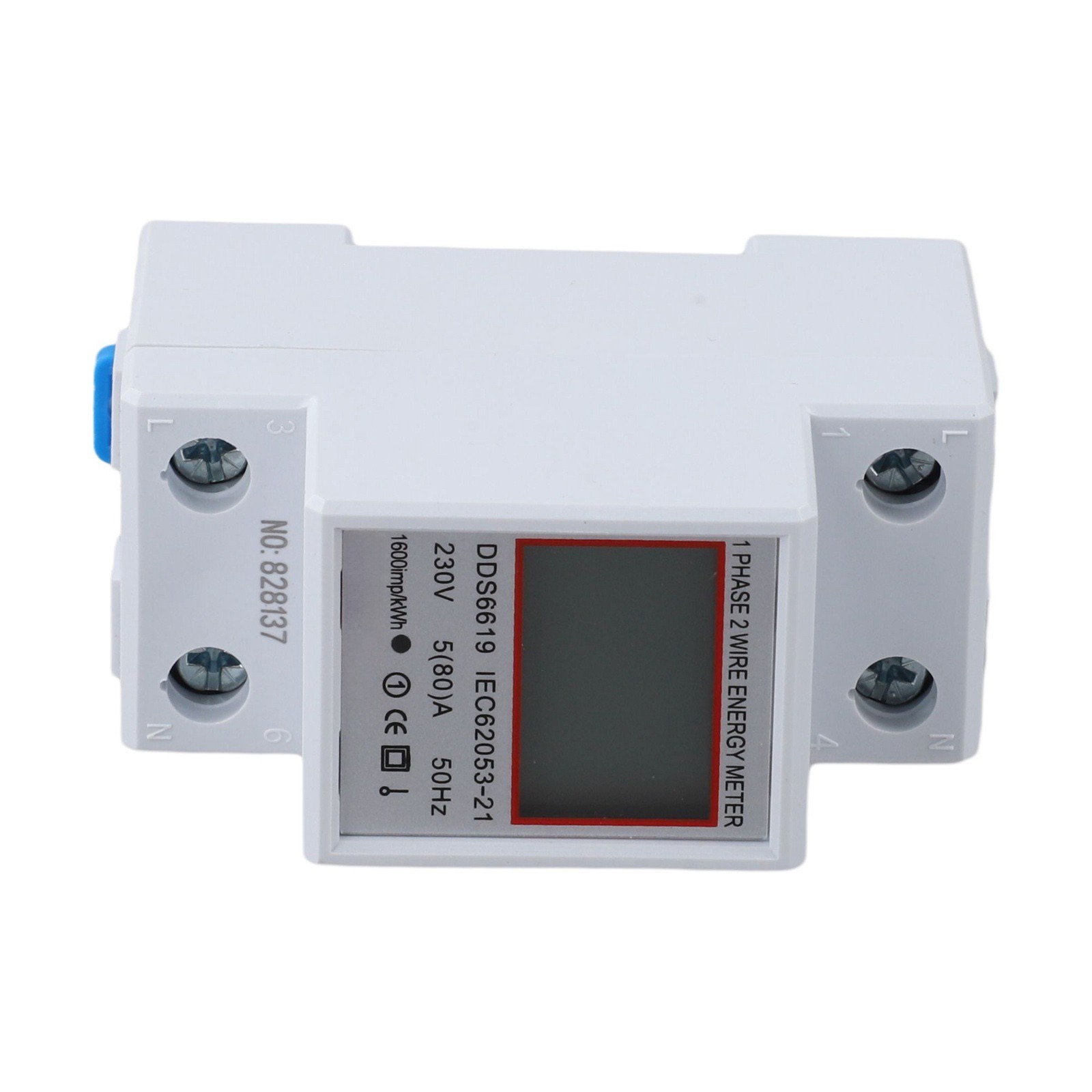 Digital Power Meter Energy Meter Installation Convenience KWh Consumption