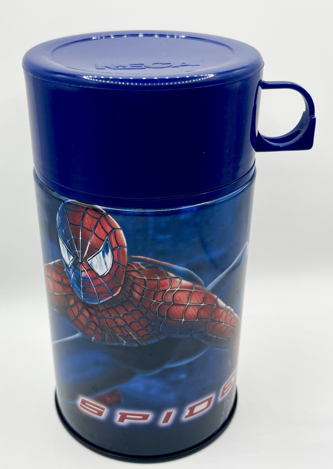 Vintage Spider-Man Marvel Drink Container Thermos NECA 2001