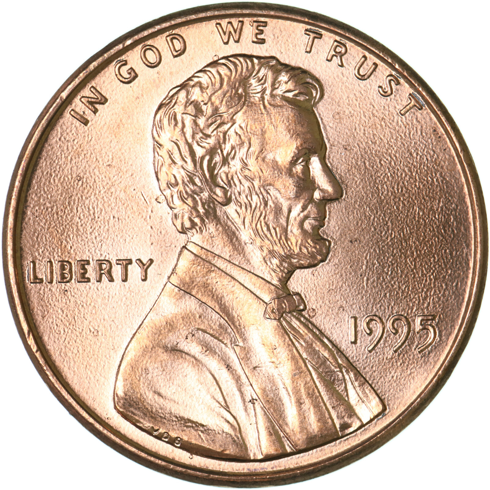 1995 (P) Lincoln Memorial Cent BU Penny US Coin