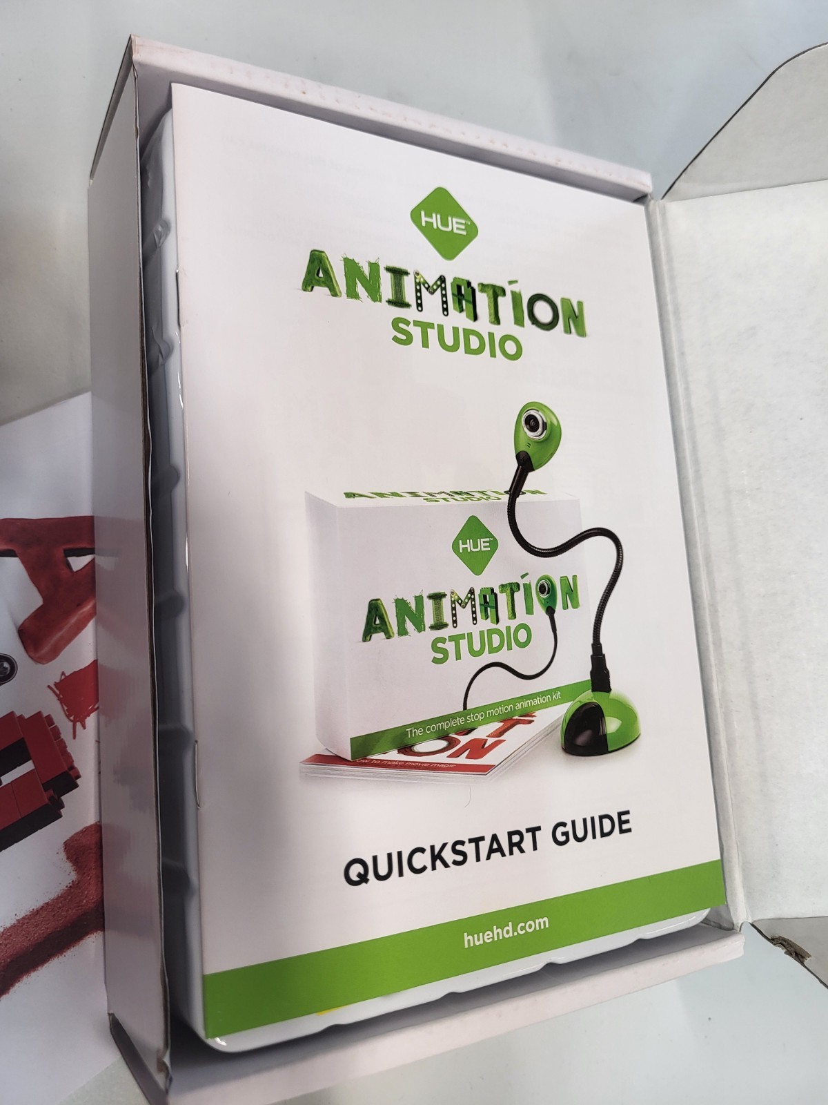 HUE Animation Studio: Complete Stop Motion Animation kit with Camera New Open
