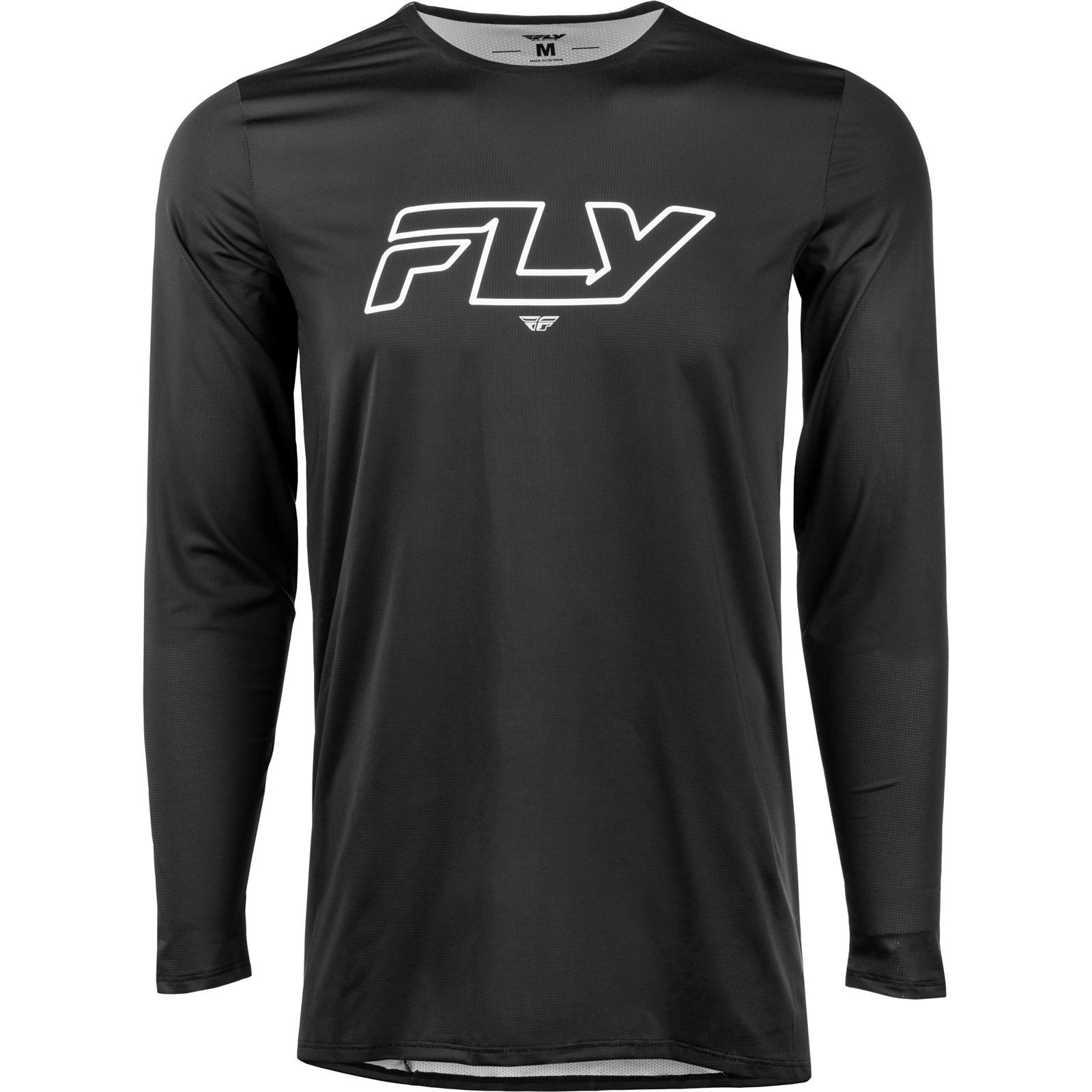 Fly Racing Enduro Long Sleeve Jersey - Black/White - XL 359-240X