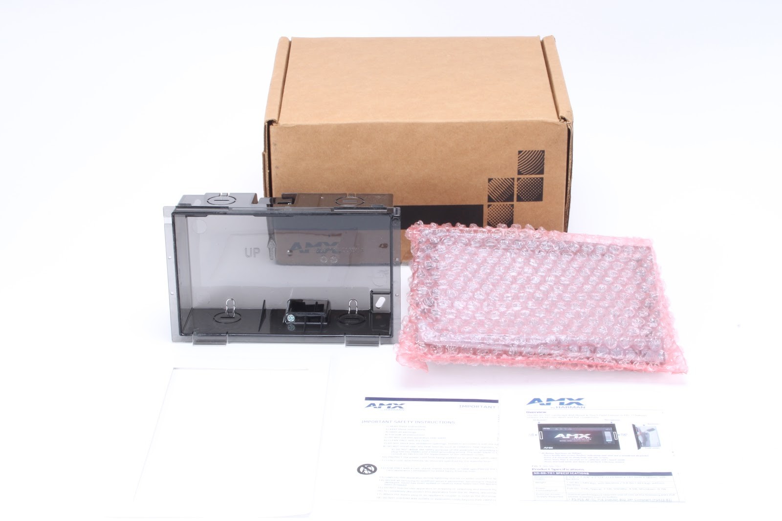 AMX NT-SD-701 7" N-Touch Wall Mount Touch Panel FGN8307-SD - New Open Box