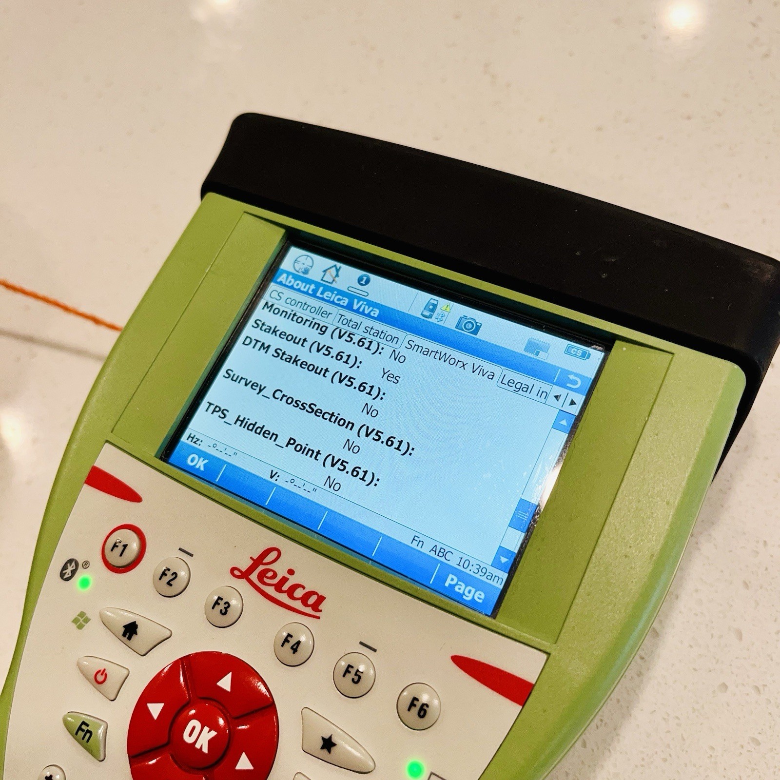 Leica CS15 Data collector Controller