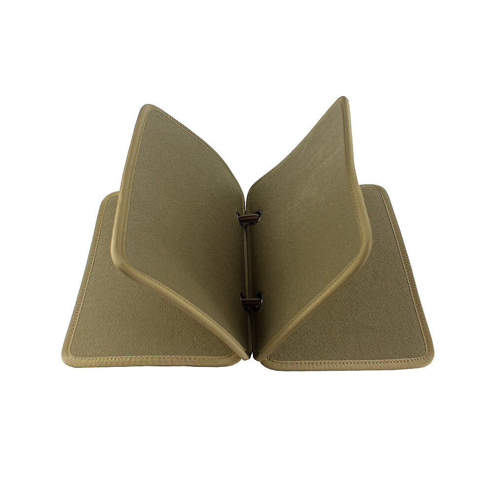 Tactical 4 Flip-Page Patch Collection Storage Book Holder Patch Display Book