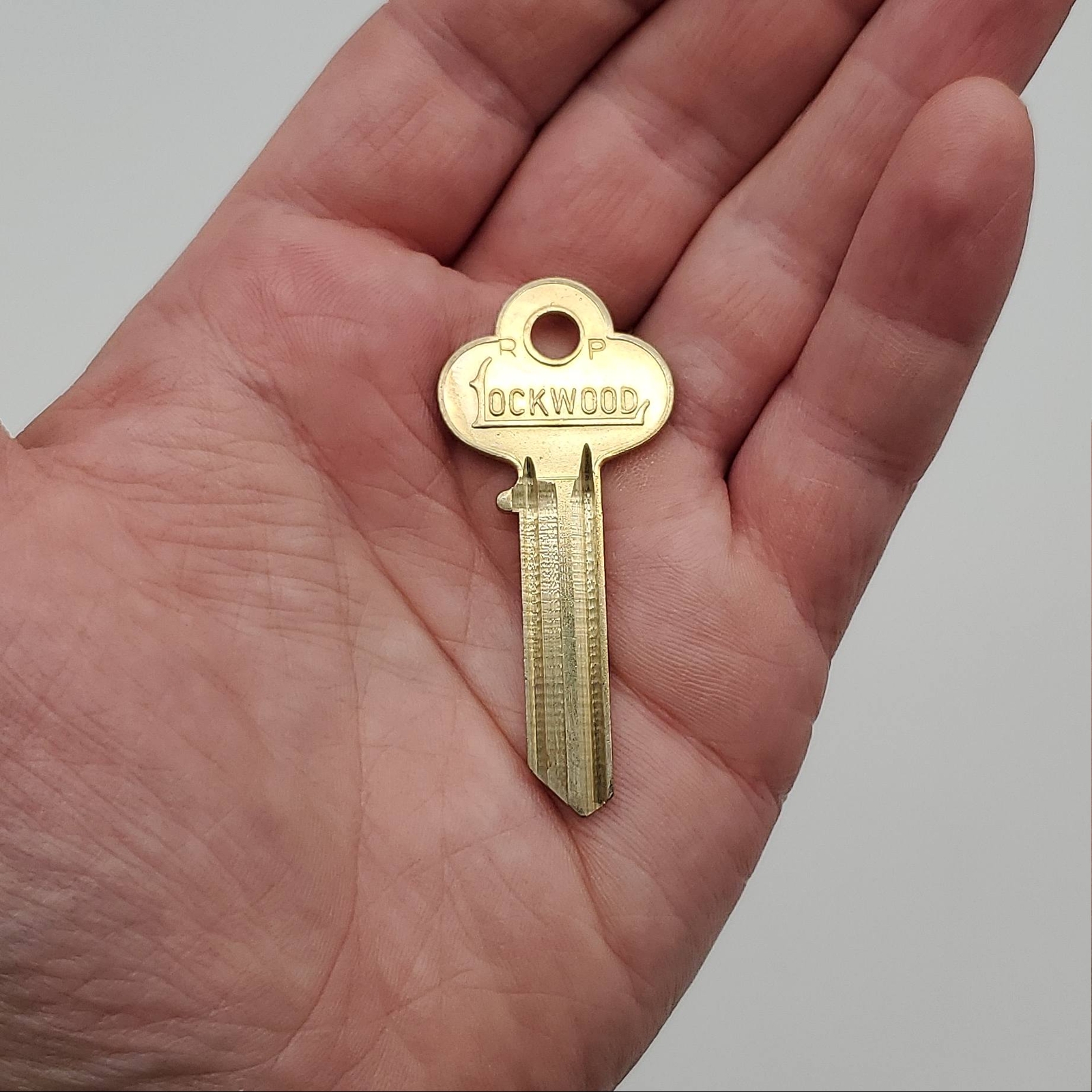 5x Lockwood A1015PR Key Blanks P Keyway Nickel Silver 6 Pin USA Made NOS