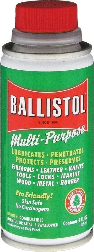 Ballistol 4 oz Cleaner/Lubricant Skin Safe Protects And Preserves 120045