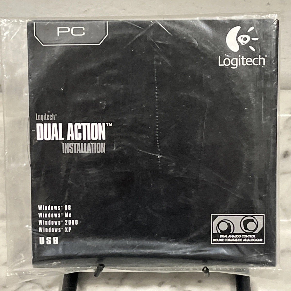 Logitech Dual Action Installation PC - Windows PCs - (2004) - Brand New Sealed