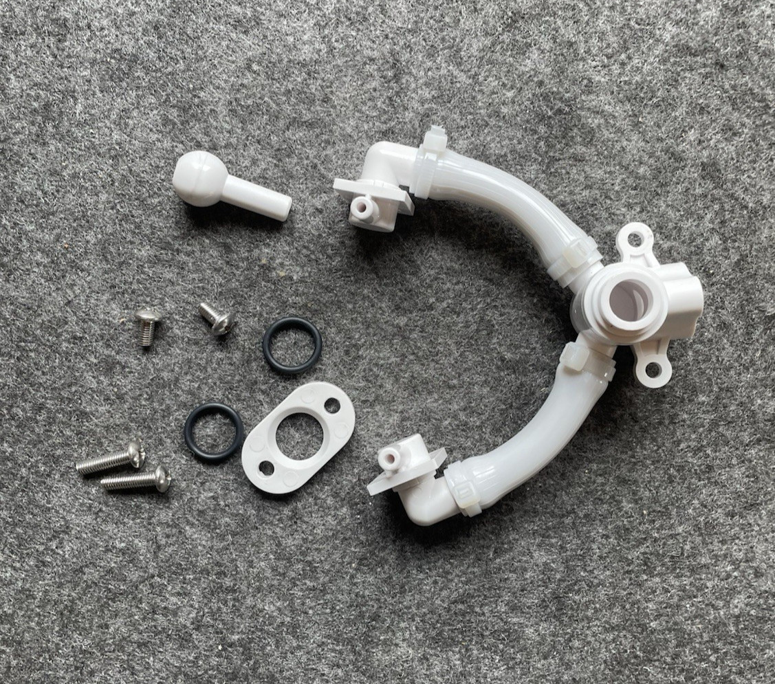 Makhoon Pressure Sided Pool Cleaner Replacement Part -Rear Nozzle/Crossover Tube
