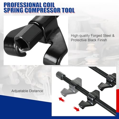 14" Coil Spring Compressor Tool Suspension Strut Remover Installer Kit