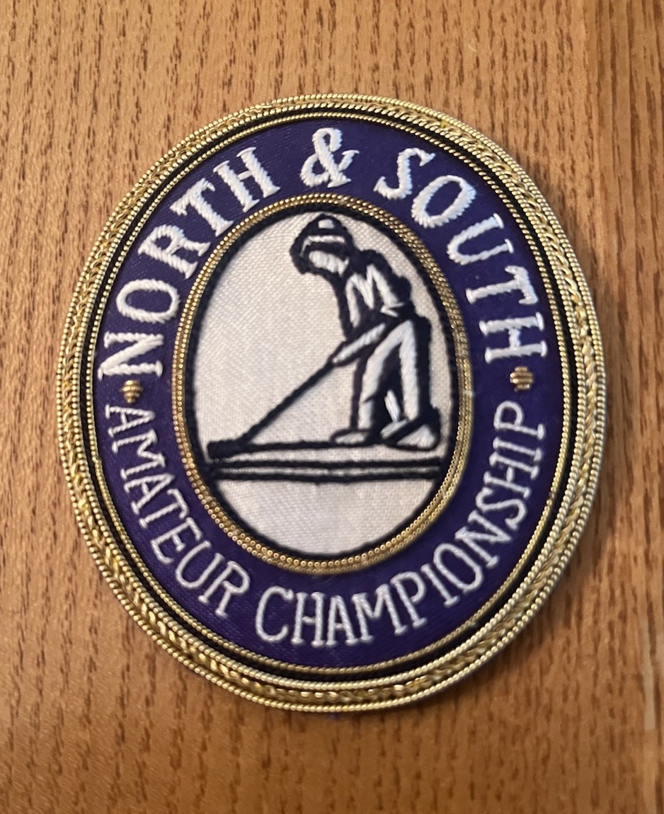 North & South Men’s Amateur Championship Pinehurst North Carolina Golf Patch 3”