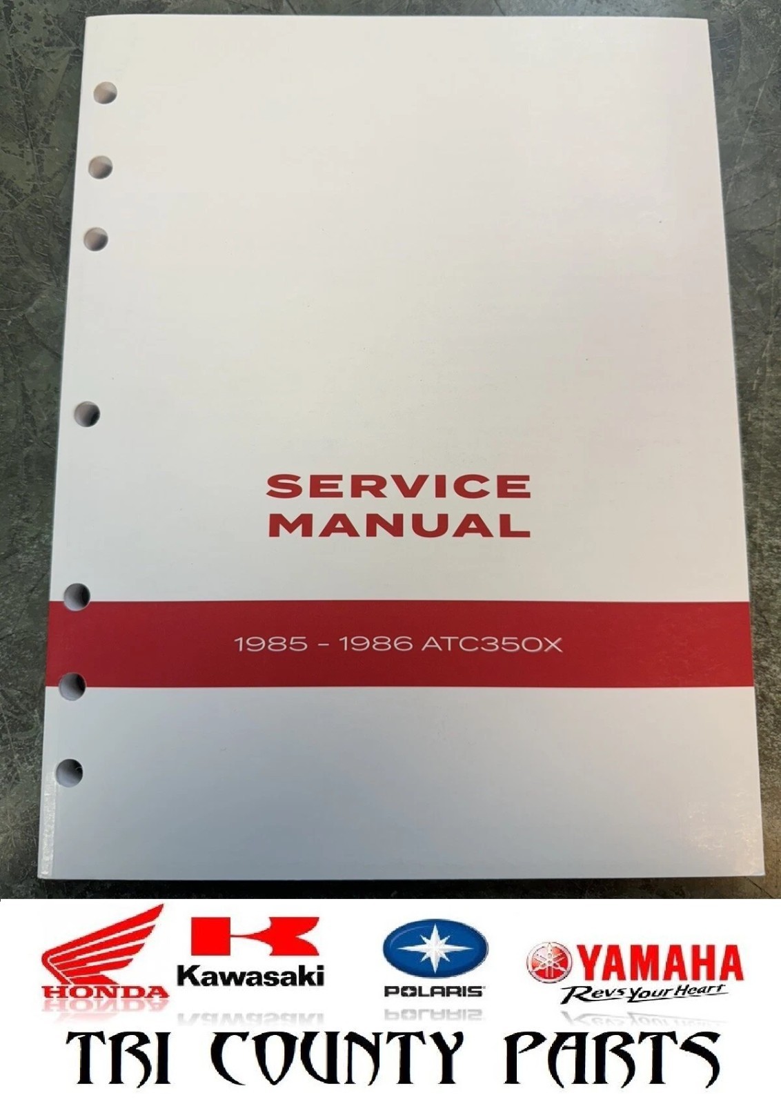 1985-1986 Honda ATC350X ATC 350 X Service Manual Genuine OEM 61HA501