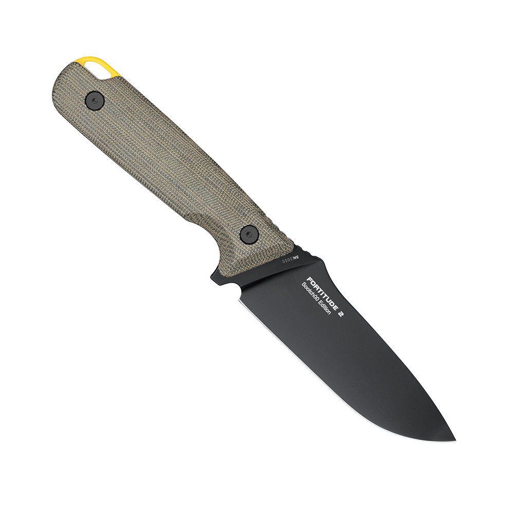 Olight Oknife Fortitude 2 Fixed Blade EDC Tool, Micarta/G10 Handle, CPM-S35VN