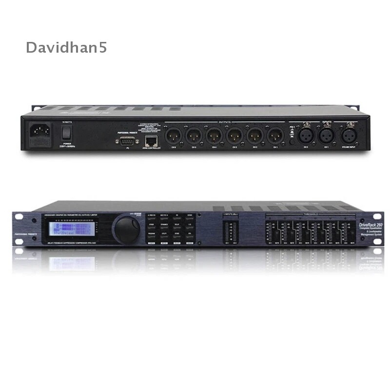 DBX Drive Rack 260 DriveRack 2x6 Speaker Management Processor PROAUDIOSTAR New