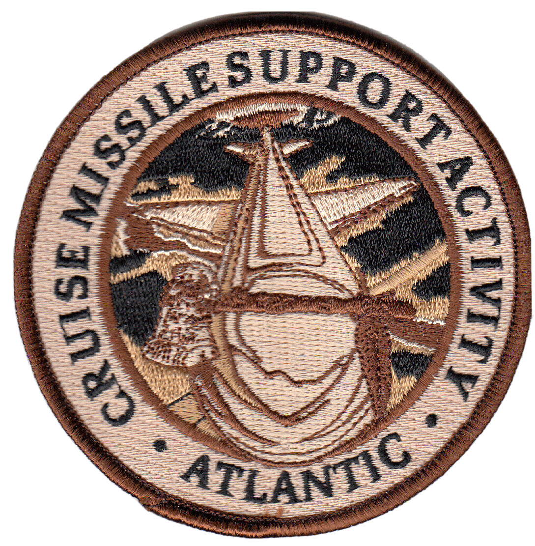 CRUISE MISSILE SUPPORT ACTIVITY ATLANTIC DESERT PATCH