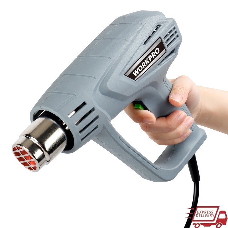 1200W Heat Gun Dual Temperature 750F 1100F Ergonomic Hands-Free Design New