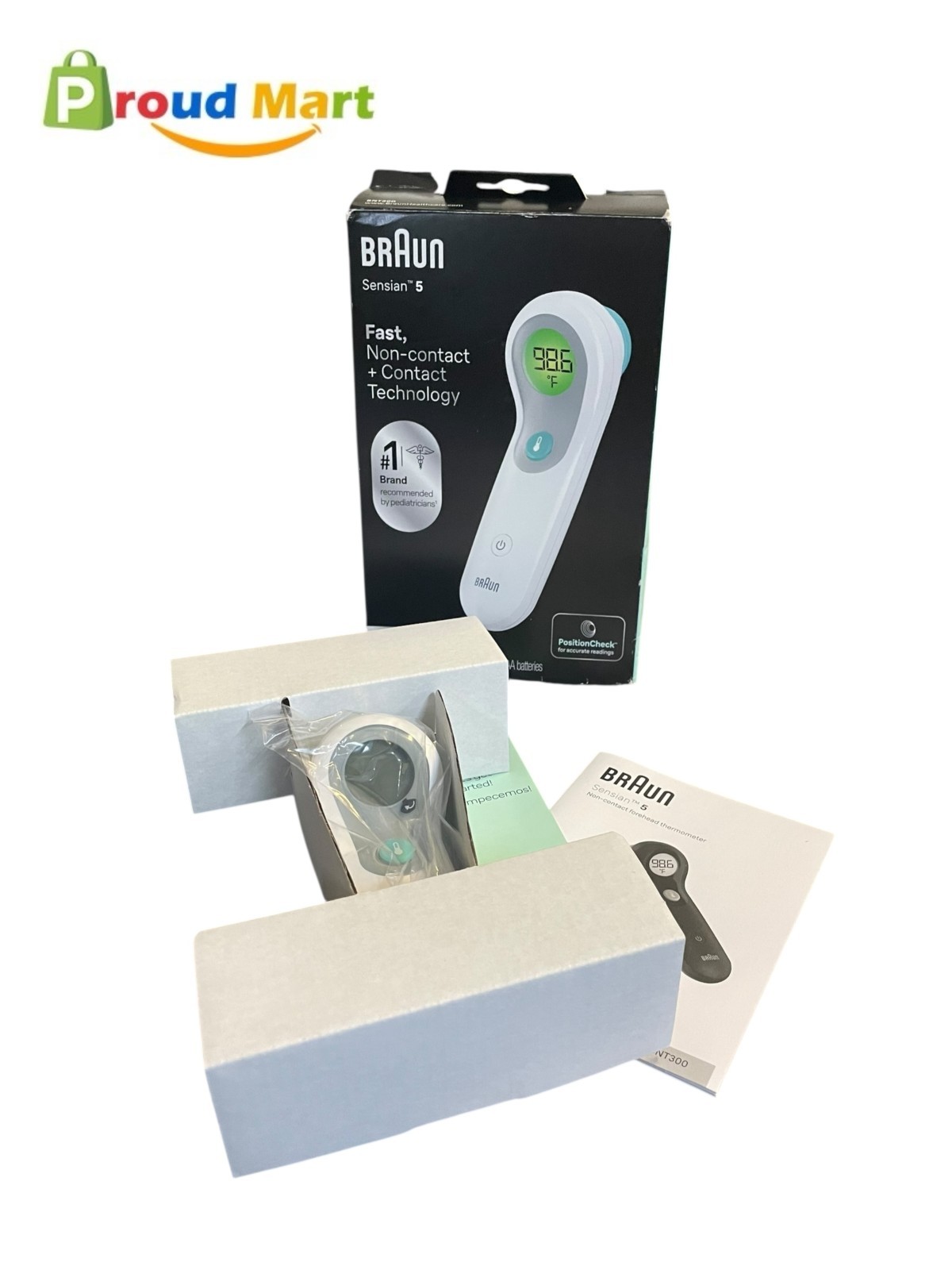 Braun Non-Contact Plus Forehead Digital Thermometer
