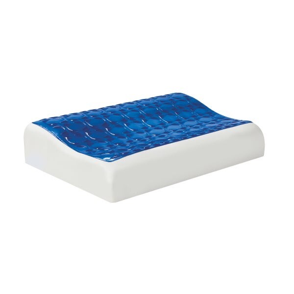 Sealy Cooling Gel Contour Memory Foam Pillow, 20" L x 15" W x 5" H