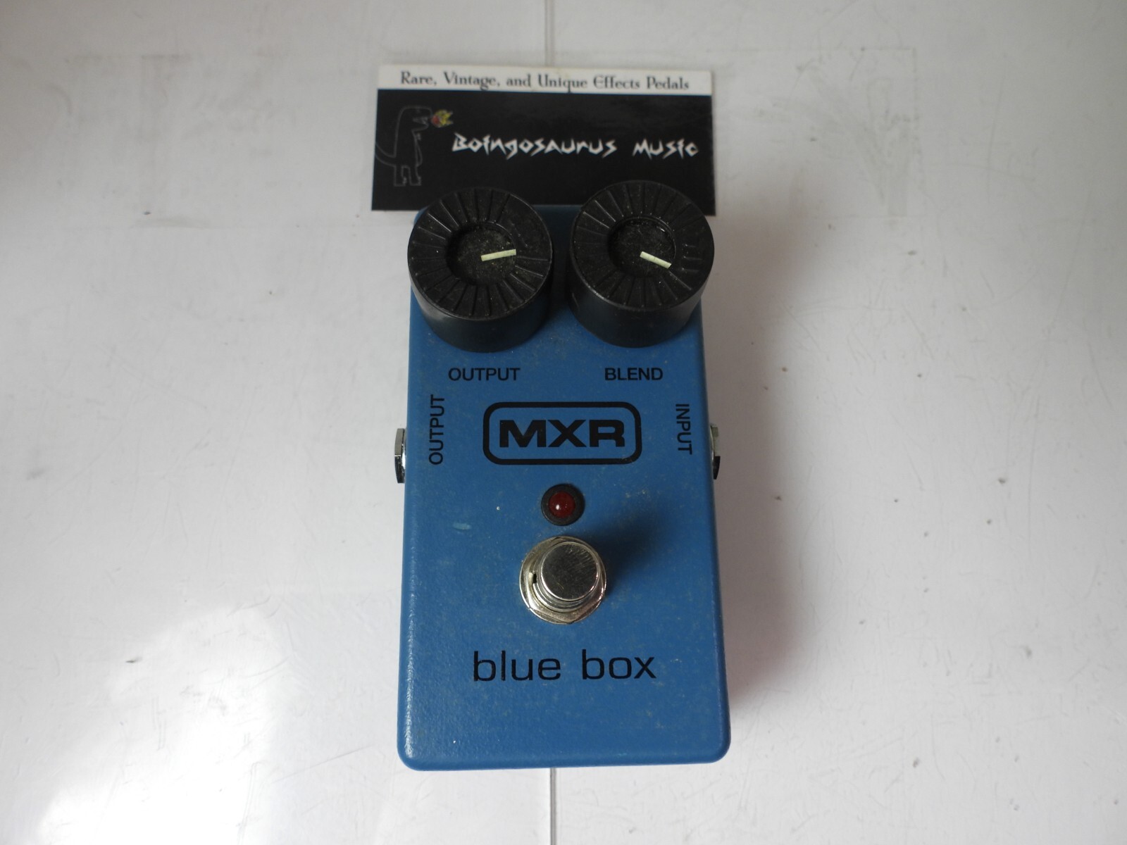 MXR Blue Box Octave Fuzz Effects Pedal Free USA Ship