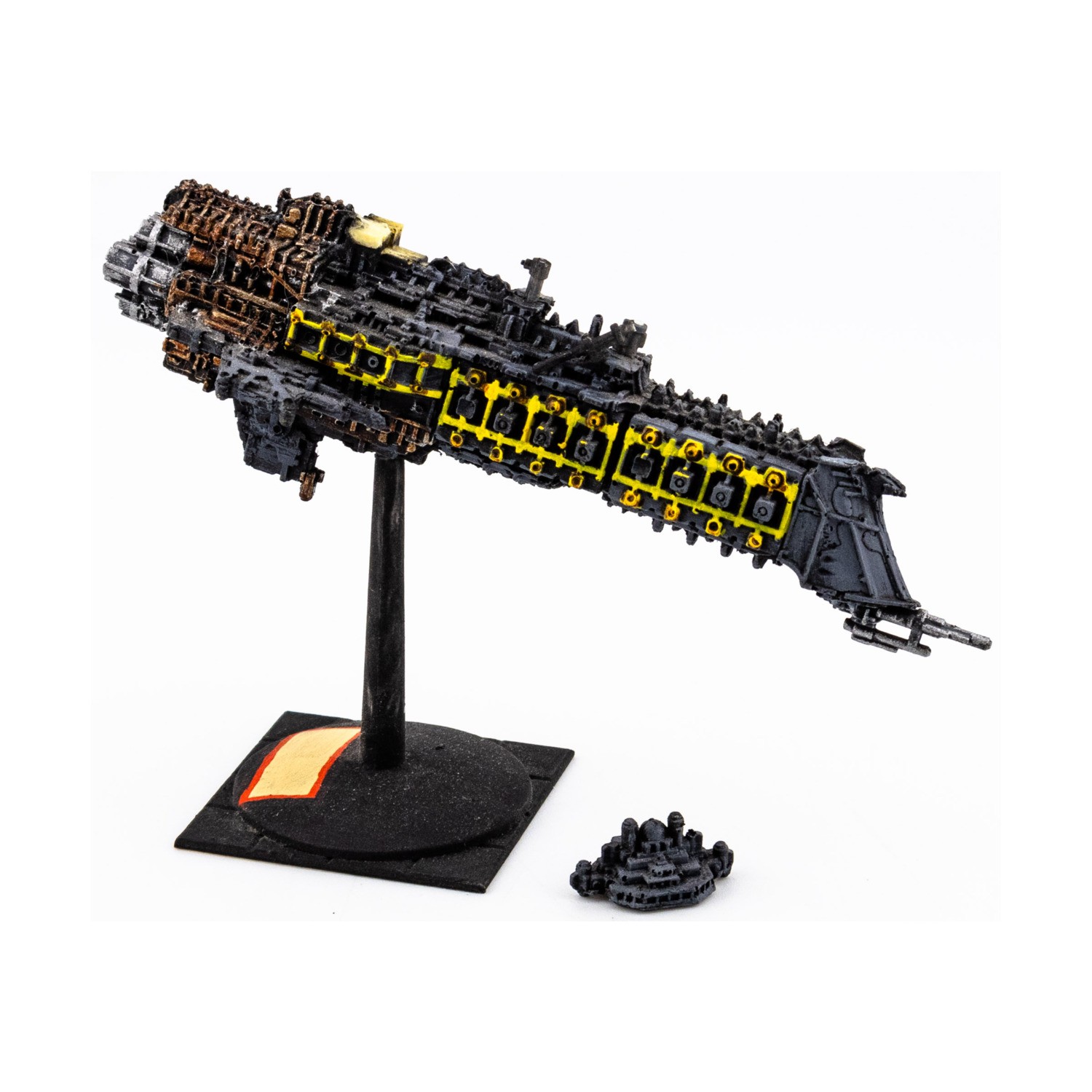 Battlefleet Gothic Imperial Loose Mini Lunar Class Cruiser #14 NM