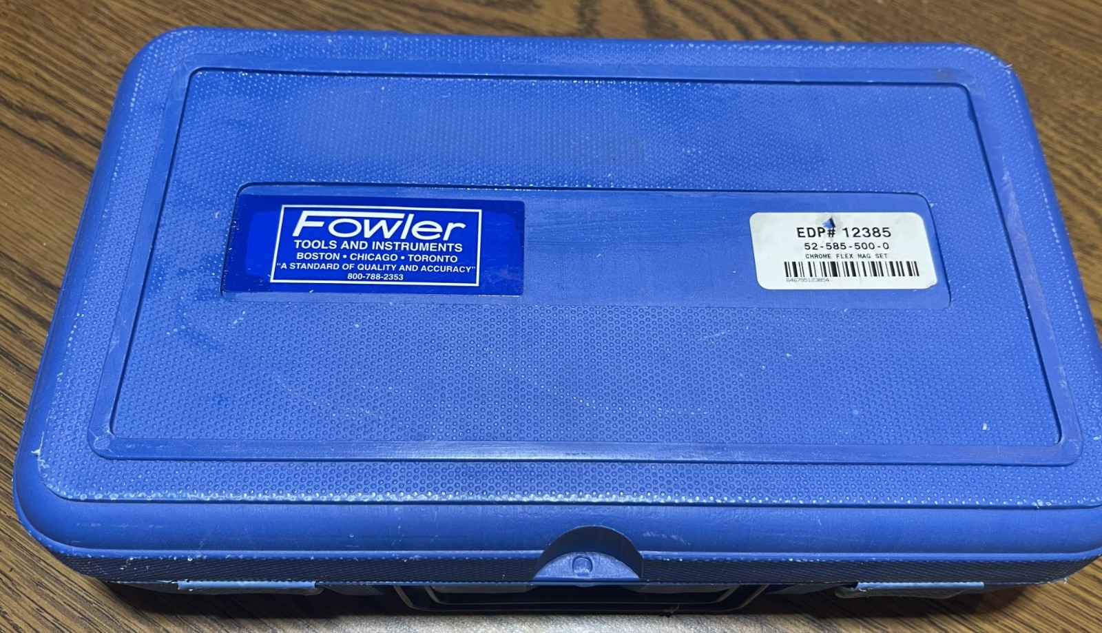 Fowler 52-585-500-0, Dial Indicator & Base Kit