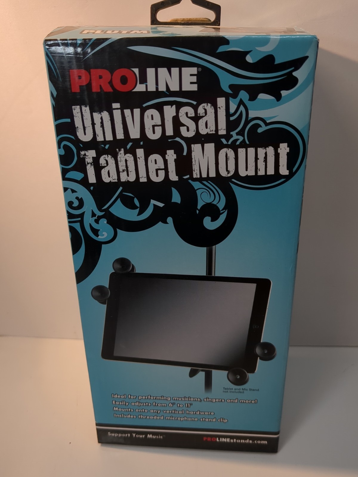 Proline PLUTM Universal Tablet Mount Address From 6 To 11" Mic Stand Mount New