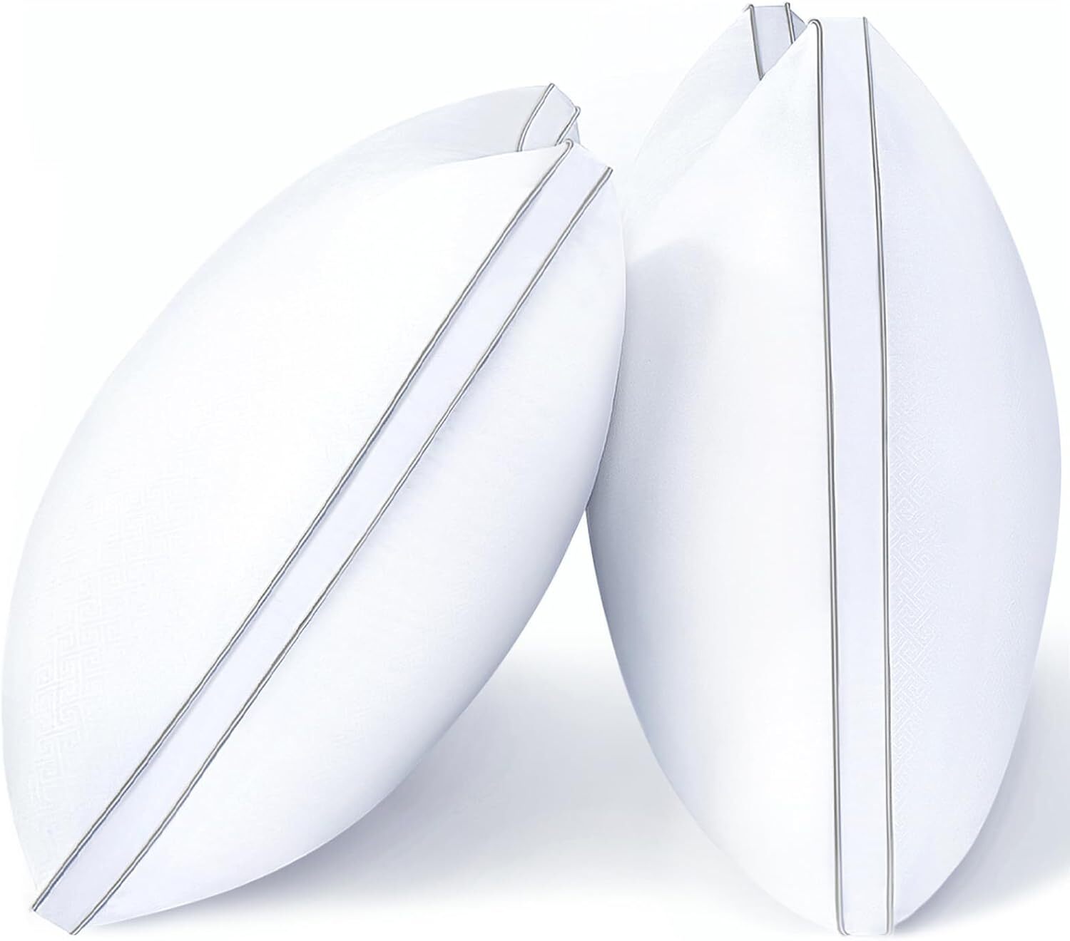Pillows Queen Size Set of 2, Hotel Quality, Down Alternative Gussete...