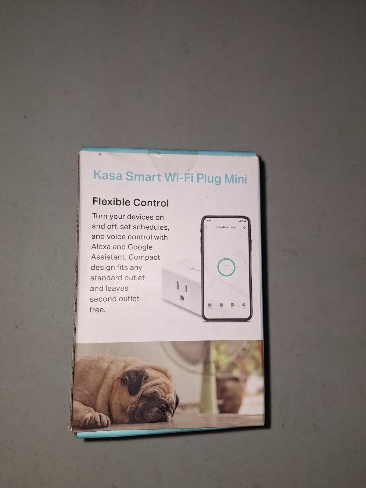 (2-Pack) TP-Link Kasa Smart Wi-Fi Plug Mini – New – Works with Alexa & Google