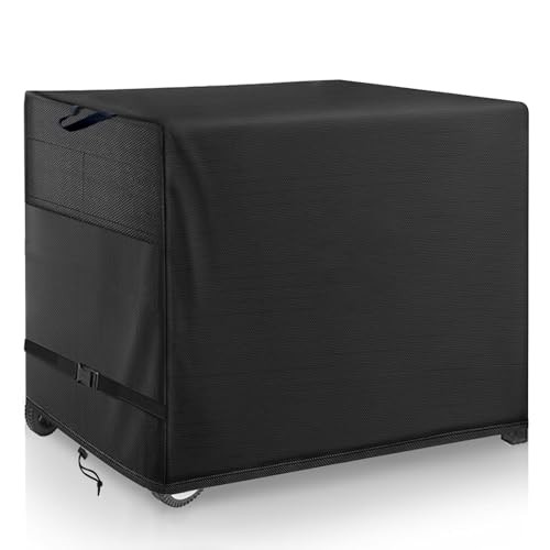 Outdoor Prep Table Cover - Heavy Duty Waterproof Cover for 36"x24"x35" Black