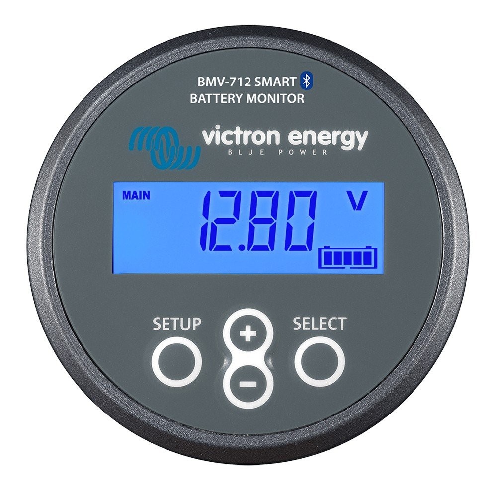 Victron Energy Bam030712000R Smart Battery Monitor Bmv-712 Grey Bluetooth