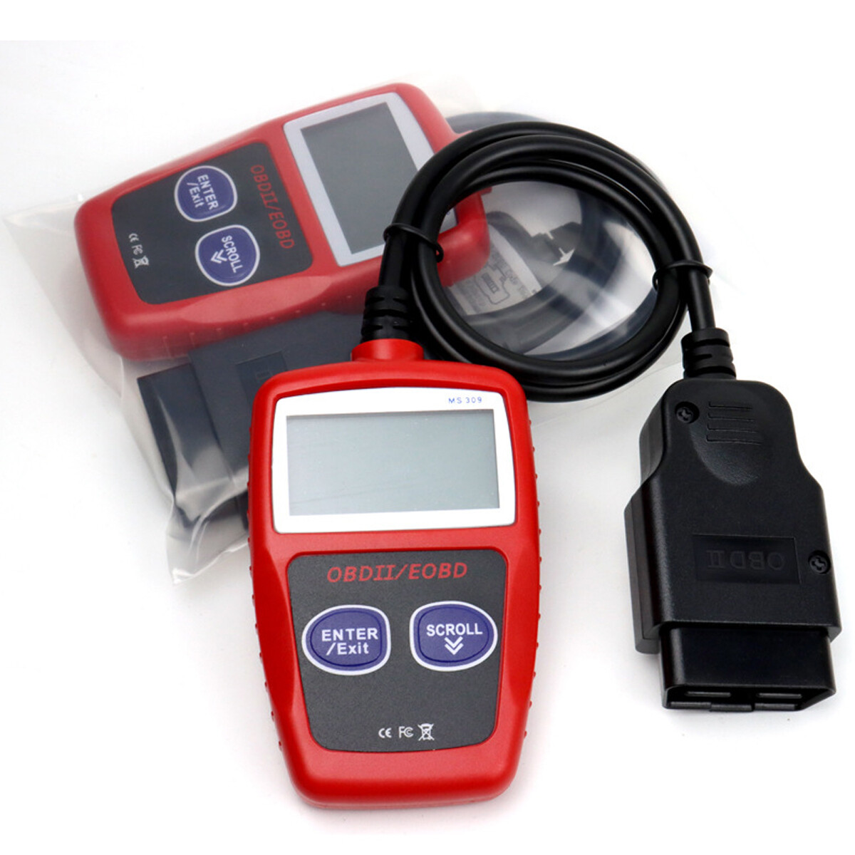 Car Bluetooth Scanner Code Reader OBDII MS309 Read Diagnostic Tool