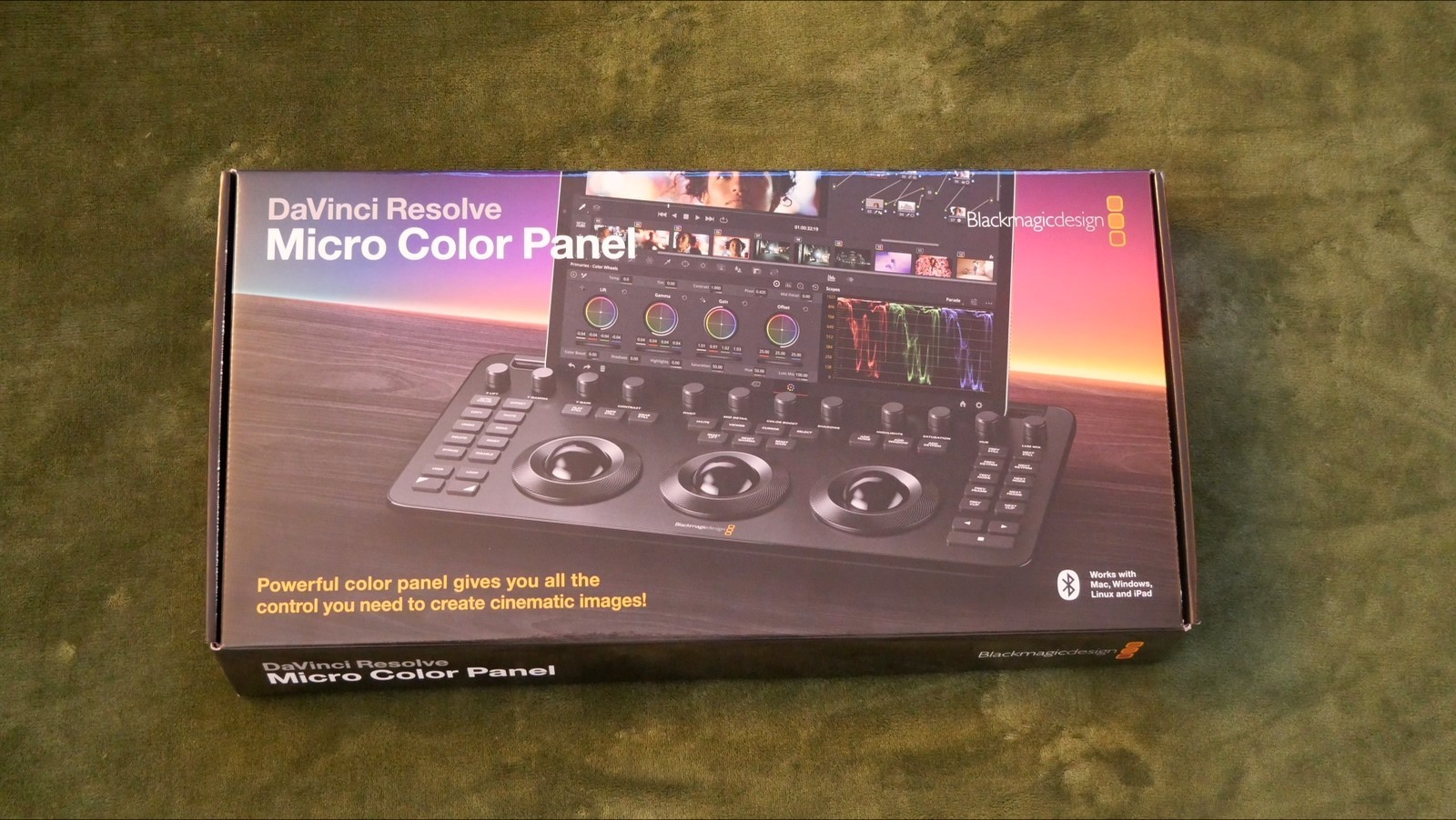 blackmagic davinci resolve micro color panel