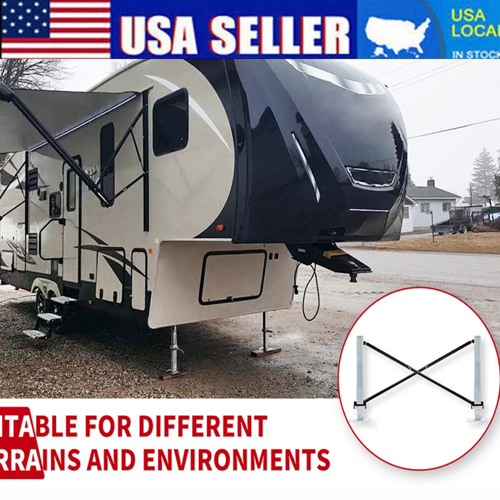 High Grade Lower X-Brace Design Camper Trailer 5th Wheel Stabilizer SP54-180 New