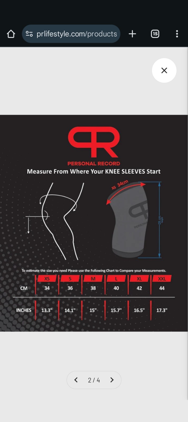 Weight Training Knee Support
