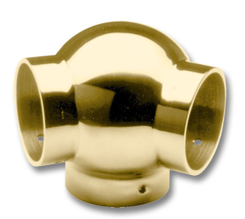 Lavi 00-708/2 135 degree Side Outlet Ball Elbow for 2-Inch OD Tubing Solid Brass