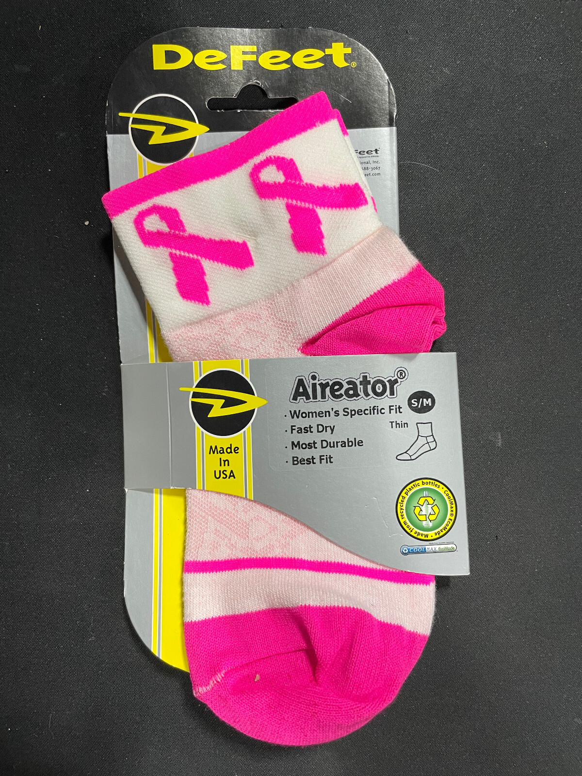 DeFeet Aireator Cycling Running Socks