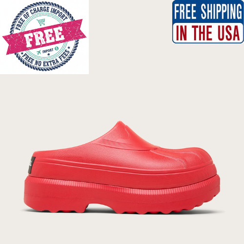 SOREL Women's Caribou Clog Great support, Lightweight - Bright Red, Black