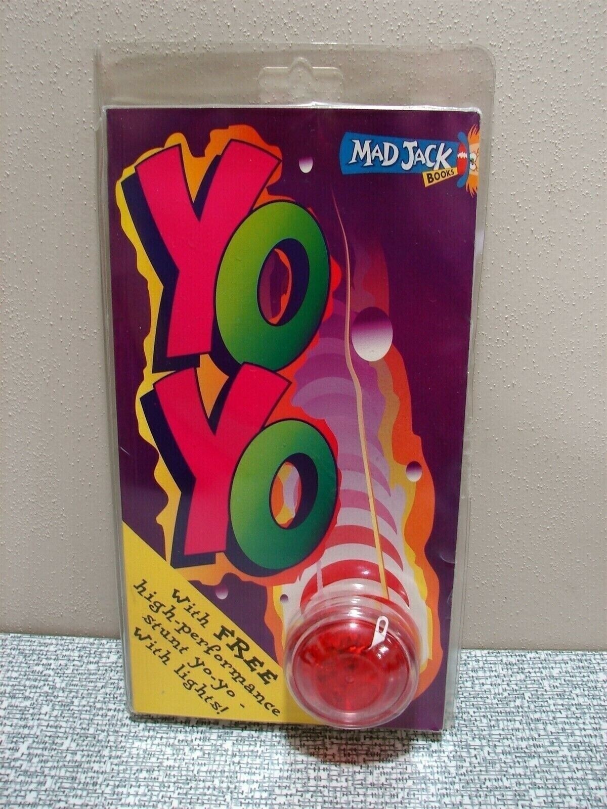 MAD JACK BOOKS Yo Yo Instruction Book & Yo Yo NOS