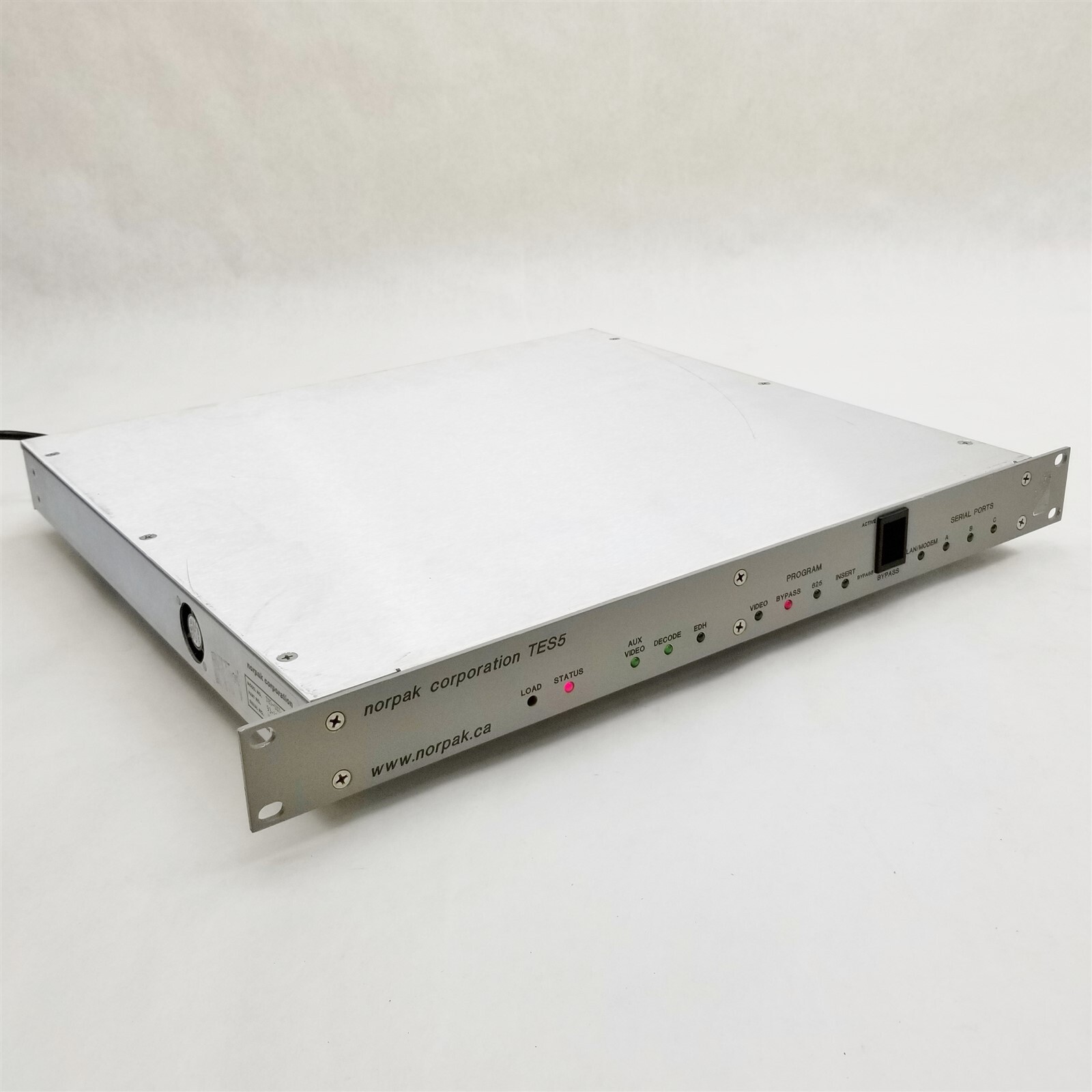 Norpak TES5 TE5-UNI-570 Multi-Standard Digital Video VBI Processor (93-10290-01)