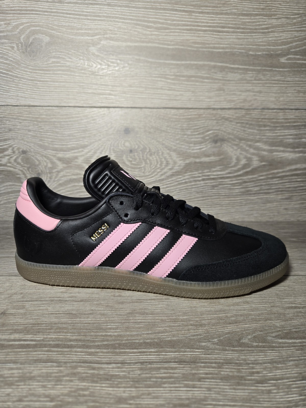 Adidas Samba Messi Black Pink Gum Bottom Soccer Shoes Mens Sizes JP7845