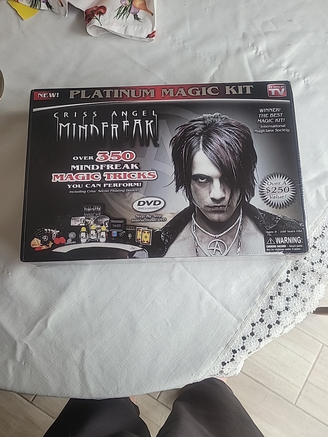 As Seen On TV Criss Angel Mindfreak Platinum Magic Kit - Black (CAMAKT)