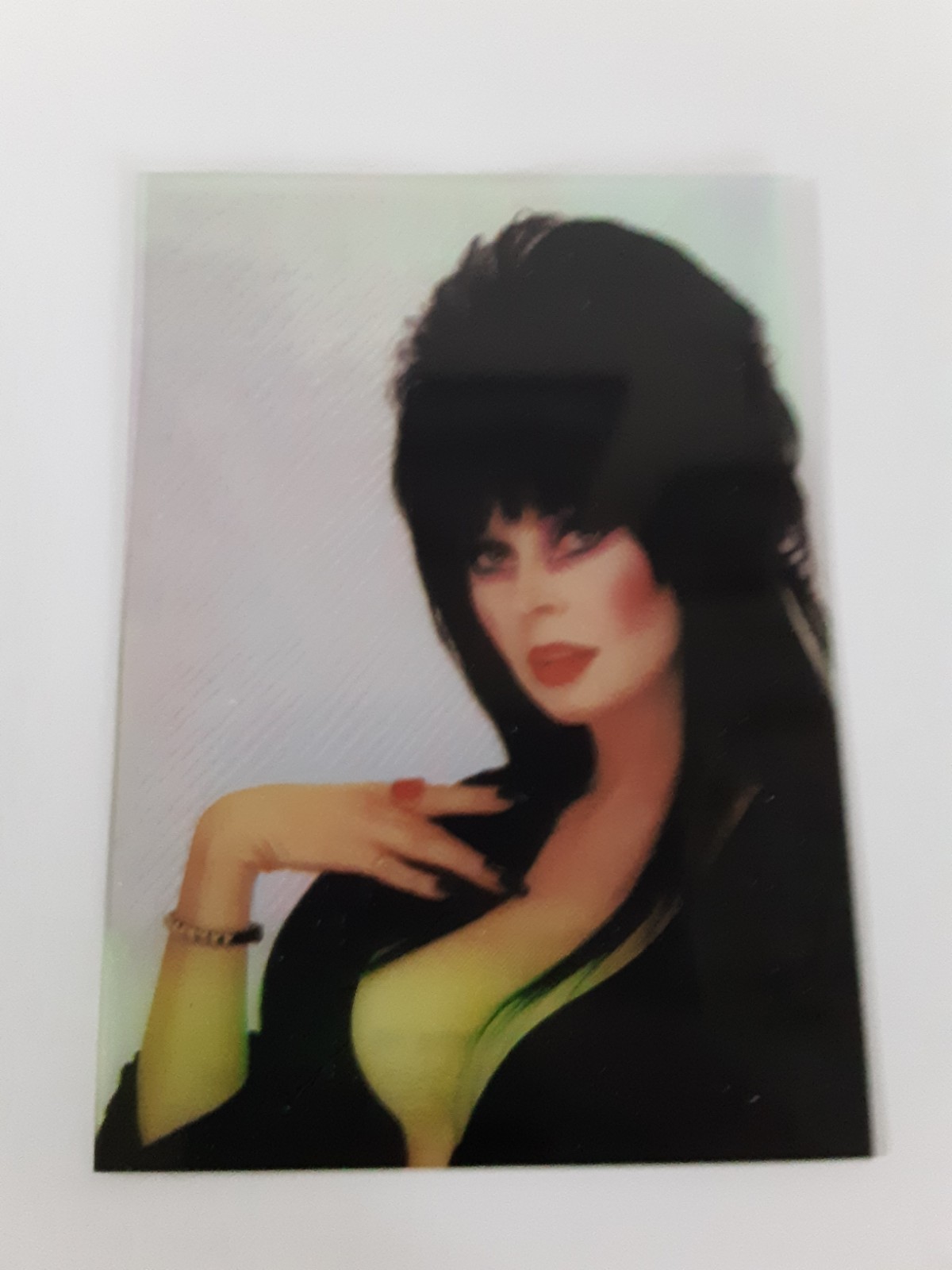 1997 ELVIRA - Mistress of Omnichrome  CLEARCHROME Chase Card Insert #6