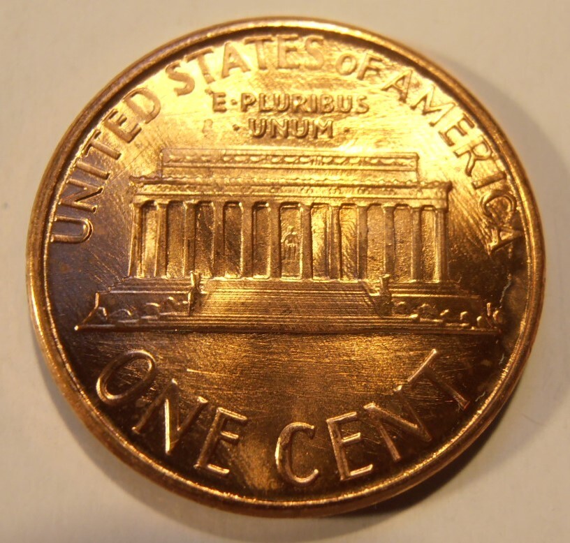 1987 P BU Lincoln Cent