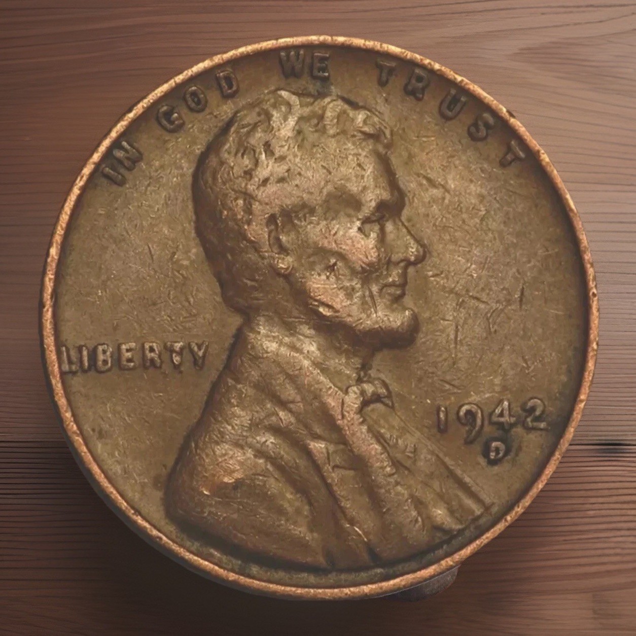 1942-D Lincoln Wheat Cent “Best Value on eBay" Fast Shipping