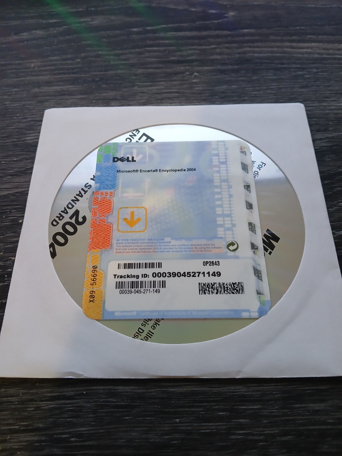 Sealed Microsoft Encarta Encyclopedia 2004 CD Unopened & New Sealed FREE SHIP!