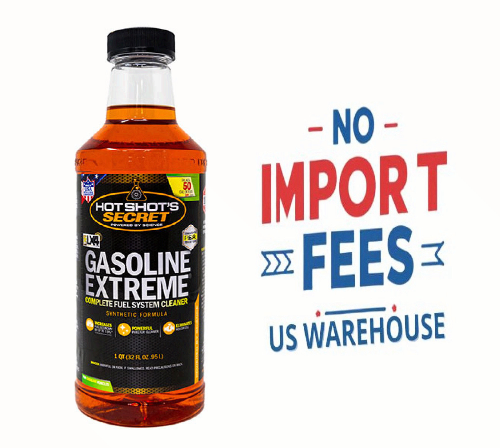 Hot Shot's Secret Diesel Extreme Fuel Injector Cleaner ~ Cetane Booster 1qt/32oz