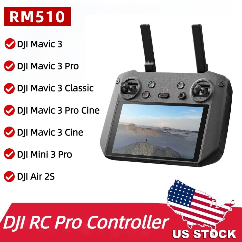 DJI RC Pro Smart Controller RM510 for Mavic 3/3 Pro/3 Classic/Mini 3 Pro-95% New
