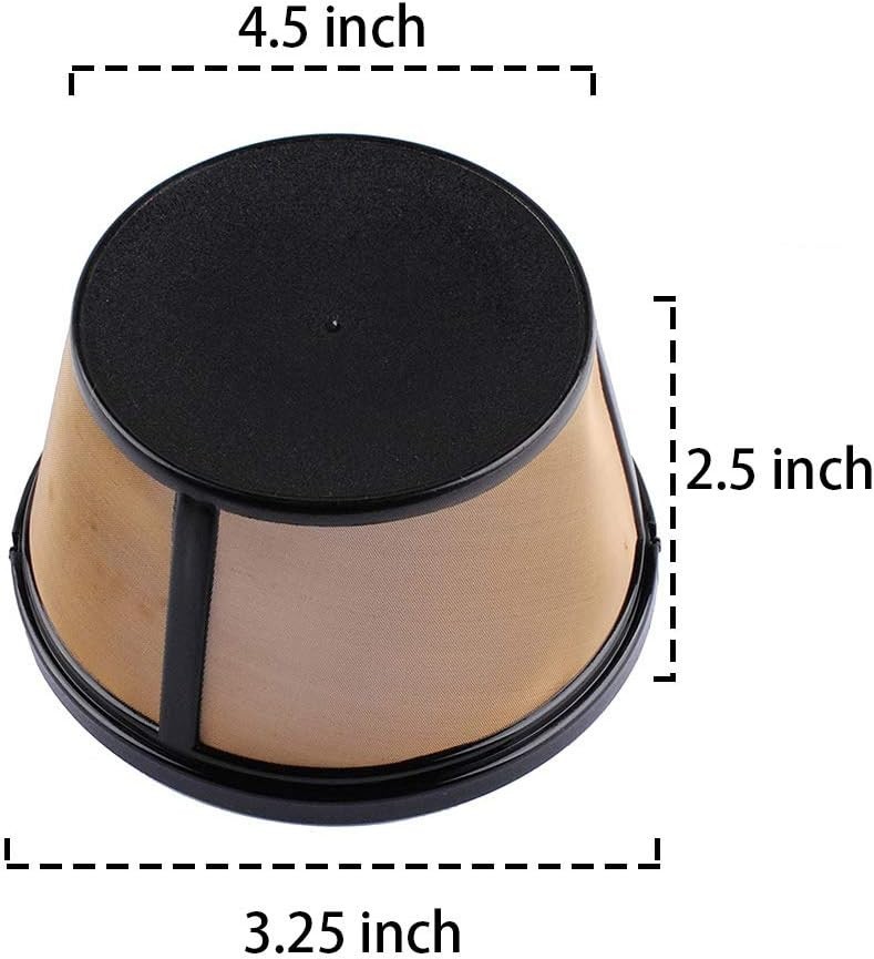 Permanent Basket-Style Coffee Filter designed for Mr. Coffee 10-12 Cup Basket...